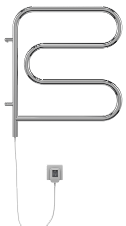 Электро 25 F-обр 600х600 поворотный Полотенцесушитель TERMINUS Магнитогорск - фото 2